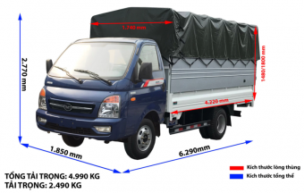 Xe tải TMT - Đại Lý Xe Tải Tata Ấn Độ